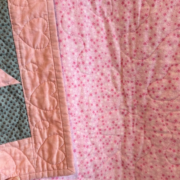 Handmade Baby/ Children's Child Size Quilt 49" x 38" - Picture 7 of 7